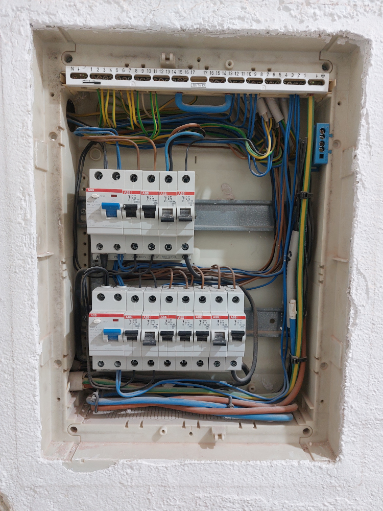 Alter Sicherungsverteiler